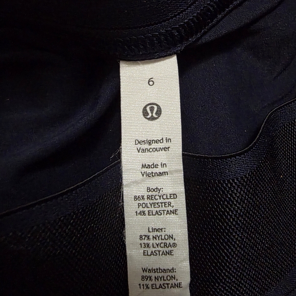 Lululemon Court Rival High-Rise Skirt *Regular - True Navy Size 6 - Picture 10 of 10